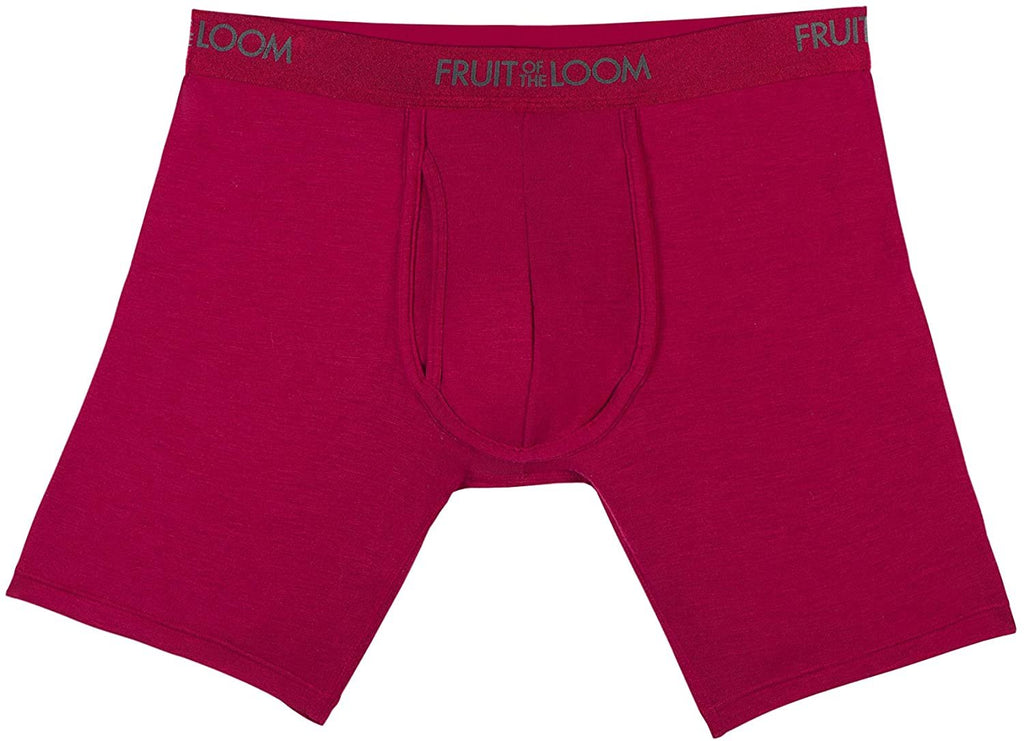 Fruit of the Loom Men's Premium Luxe Modal Blend Boxer Briefs
