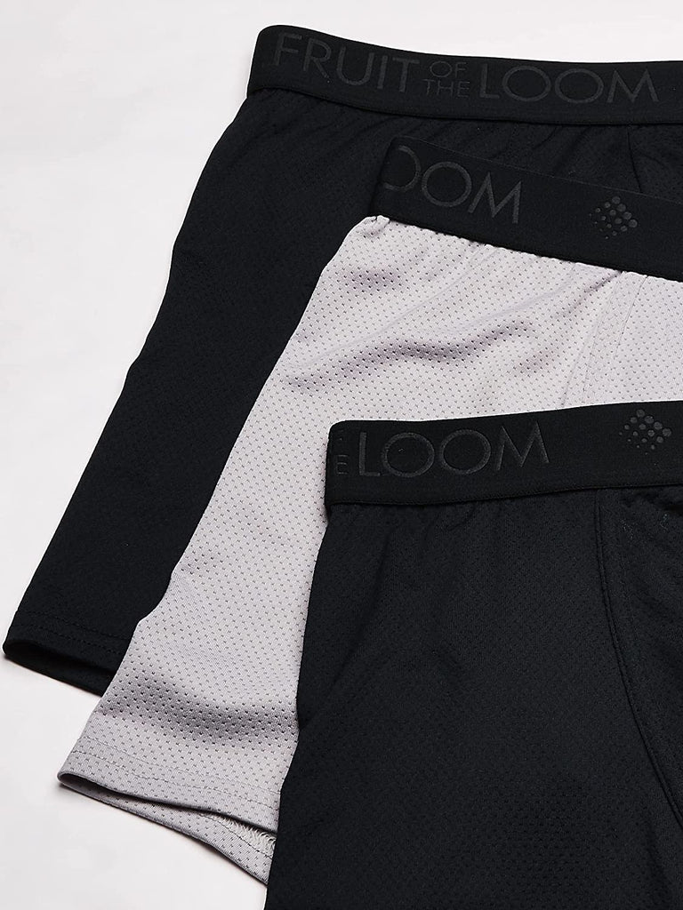 Fruit of the Loom Men's Premium Breathable Boxer Briefs (Regular & Big Man)