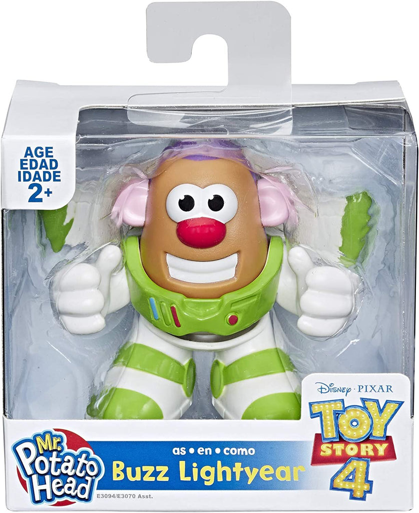 Mr Potato Head Disney/Pixar Toy Story 4 Buzz Lightyear Mini Figure Toy for Kids Ages 2 & Up