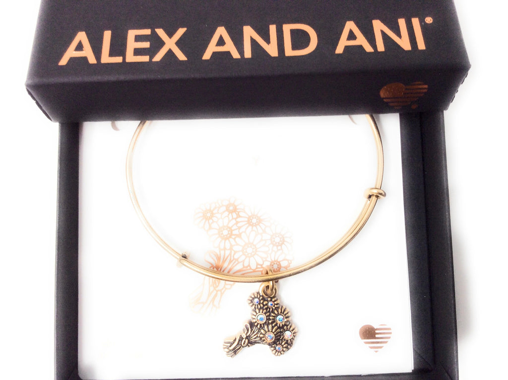 Alex and ANI Womens I Pick You EWB Bangle Bracelet, Expandable