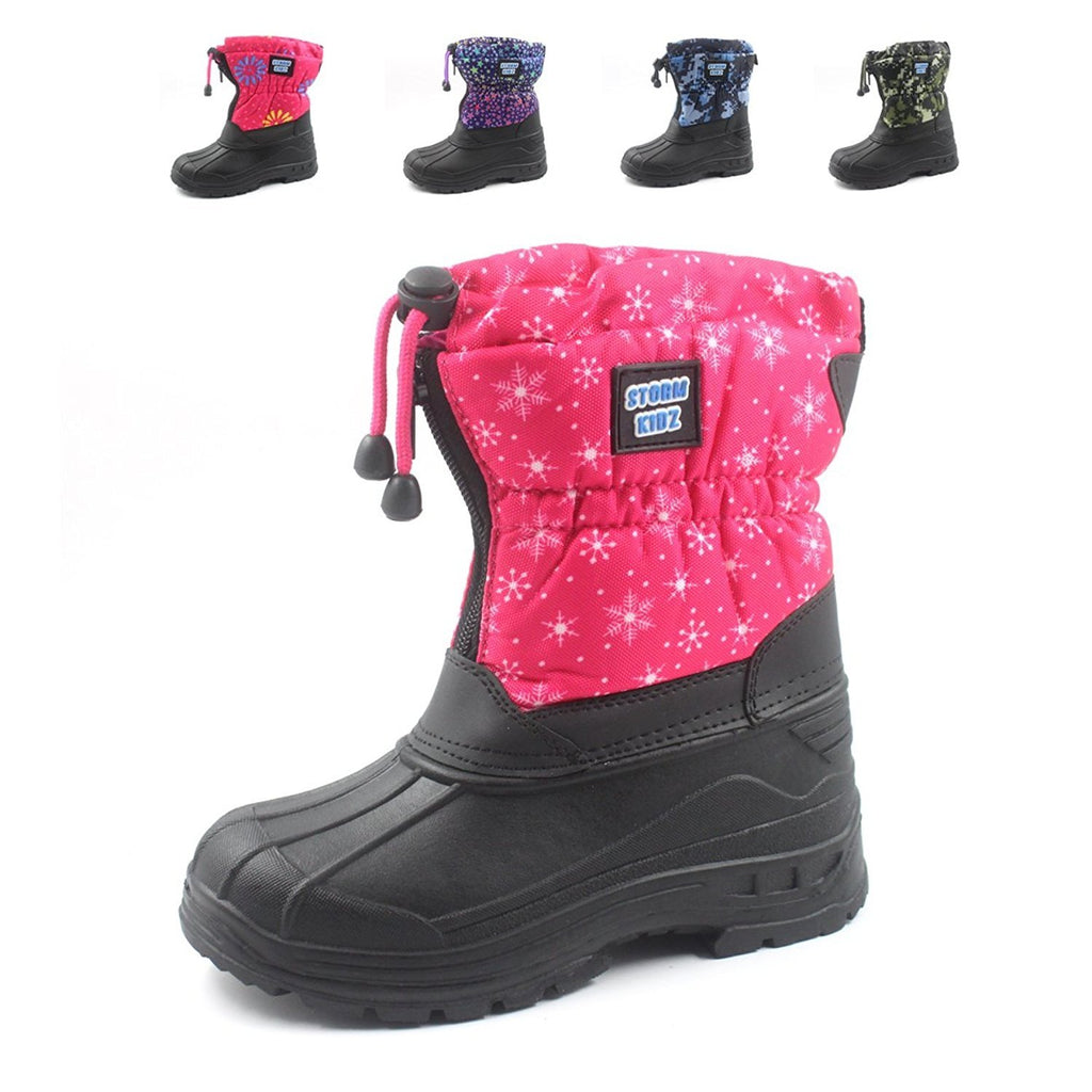 Storm Kidz Unisex Cold Weather Snow Boot (Toddler/Little Kid/Big Kid) Many Colors