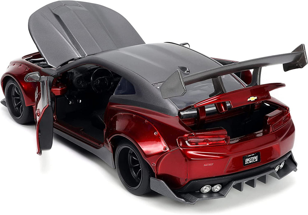 Jada Toys Big Time Muscle 1:24 2016 Chevy Camaro SS Widebody Die-cast Car, Toys for Kids and Adults