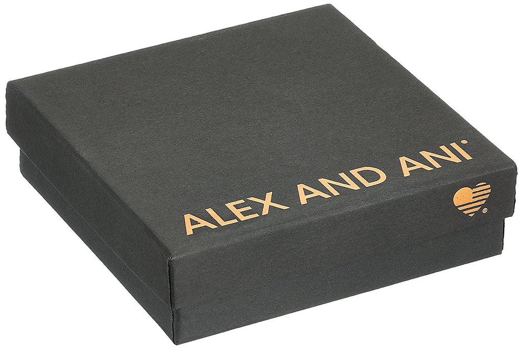 Alex and Ani Women's Feather Charm Bangle Rafaelian Gold Finish One Size