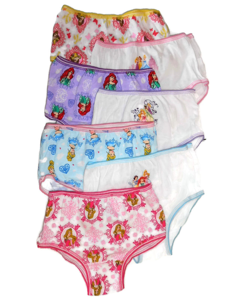 PRINCESS Panties Toddler Girls' 7-pack 2T/3T, 4T NEW Handcraft DISNEY –  sandstormusa