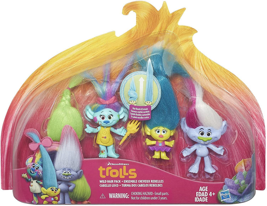 DreamWorks Trolls Wild Hair Pack