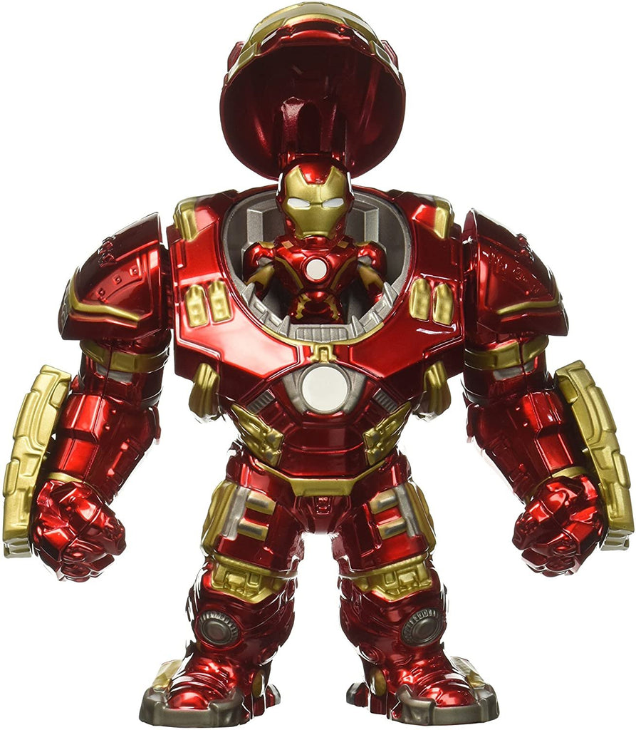 Marvel Avengers: Age of Ultron - 6" Hulkbuster & 2" Iron Man (M132) Metals Die-Cast Collectible Toy Figure, Red