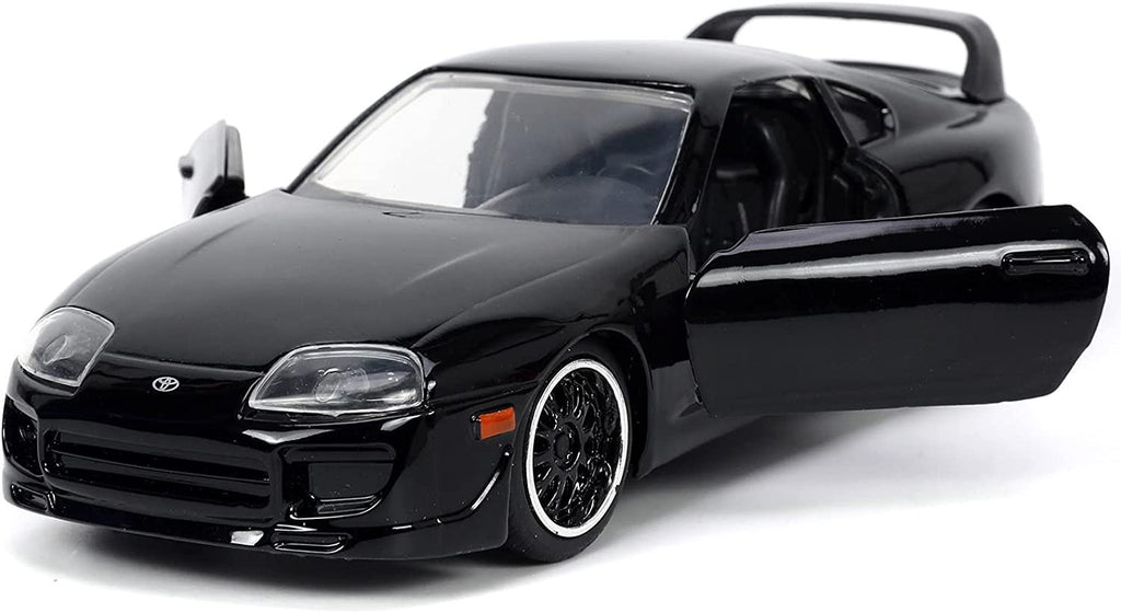 1995 Supra Black 1/32 Diecast Model Car by Jada 33381