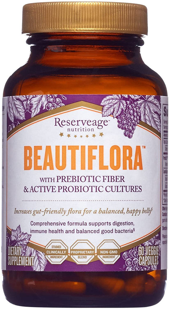 Beautiflora Probiotic + Prebiotic Reserveage 60 Caps