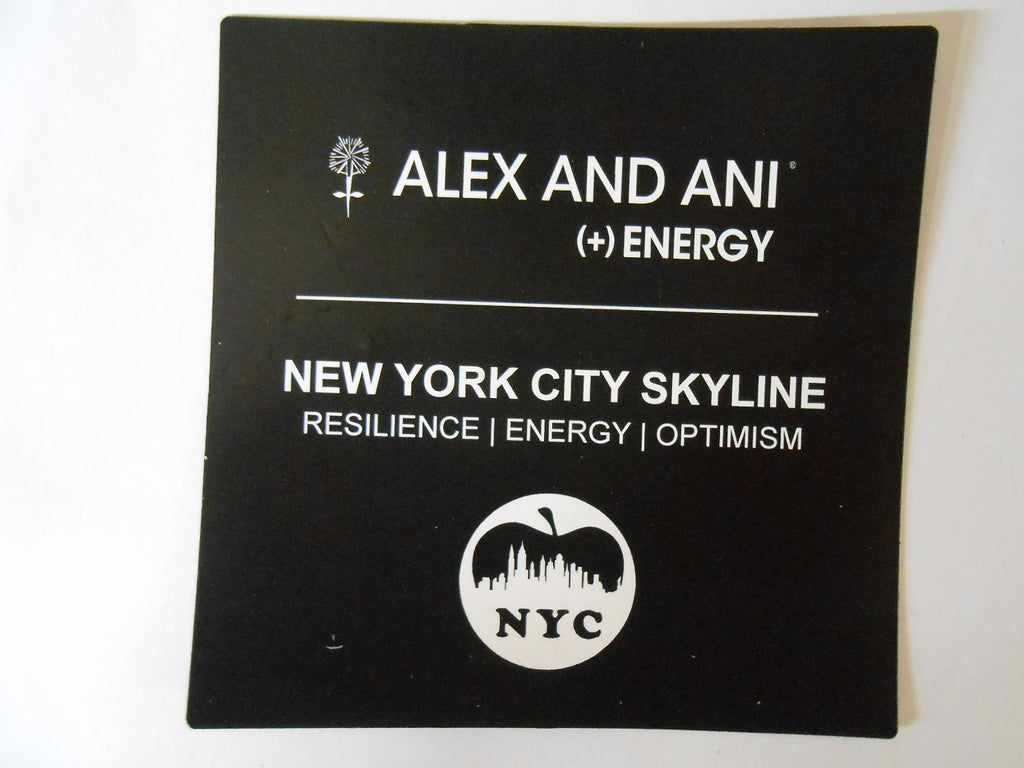 Alex and Ani Places We Love NYC Skyline Expandable Wire Bangle Bracelet, 7.25"