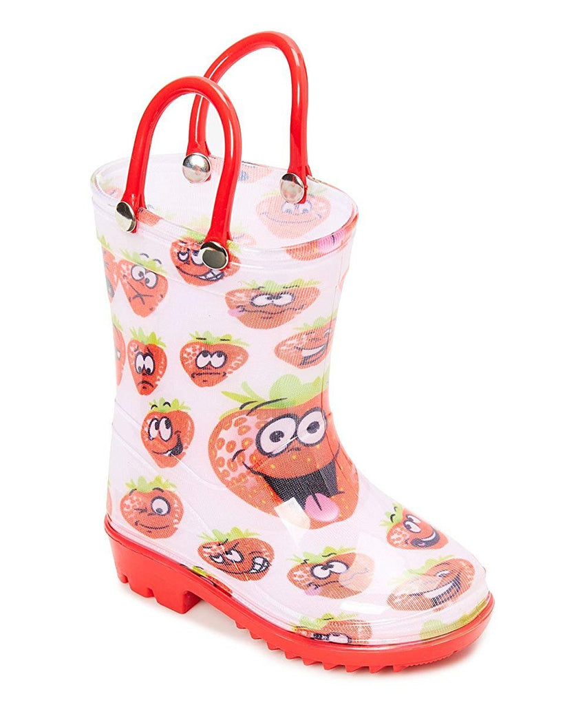 Storm Kidz Kids Girls Printed Rainboots Assorted Prints Toddler/Little Kid/Big Kid Sizes