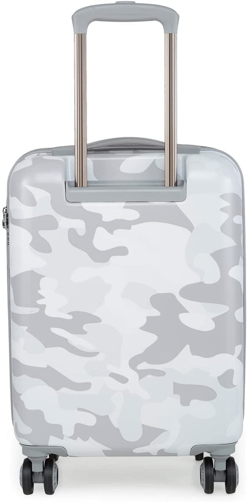 Heys Black Camo 21" Carry On Spinner Luggage (White)