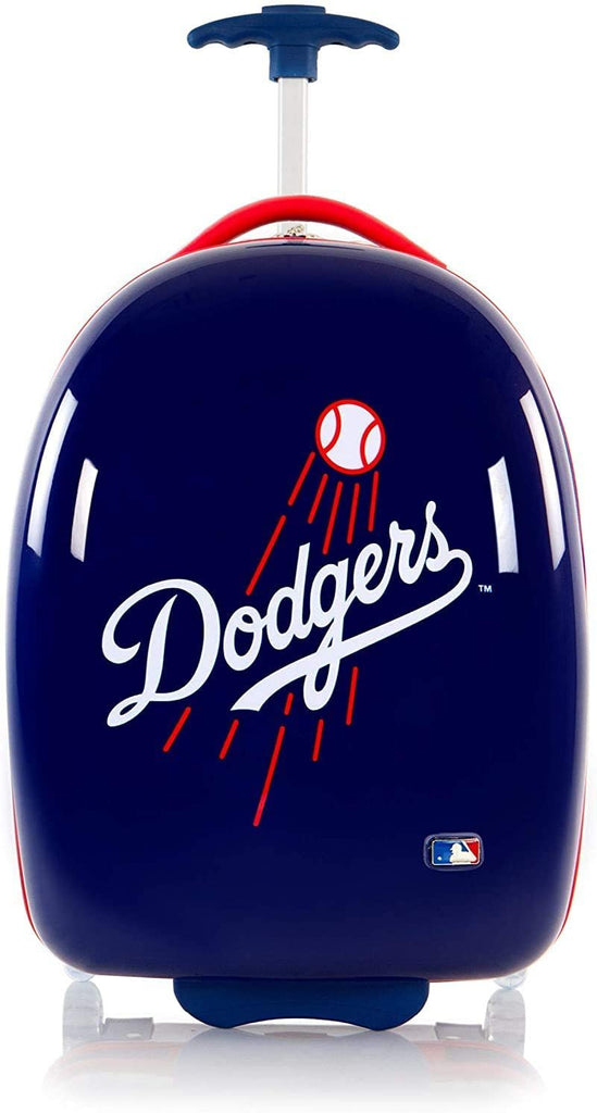 Heys America Major League Baseball Officially Licensed Expandable Spinner Luggage (Navy, 18-Inch)