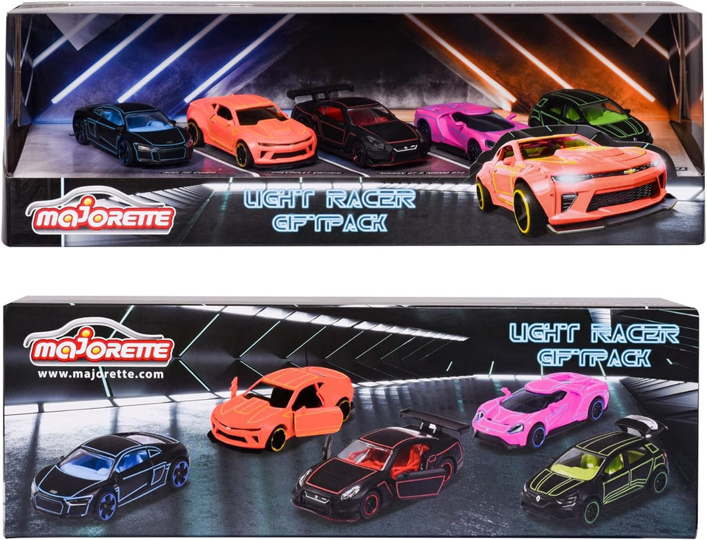 Majorette - Light Racer 5PC GIFTPACK
