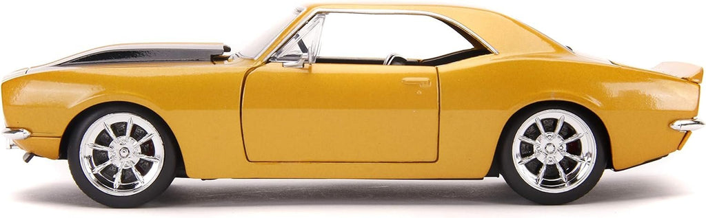 Jada Toys Bigtime Muscle 1:24 1967 Chevy Camaro Die-cast Car, Toys for Kids and Adults