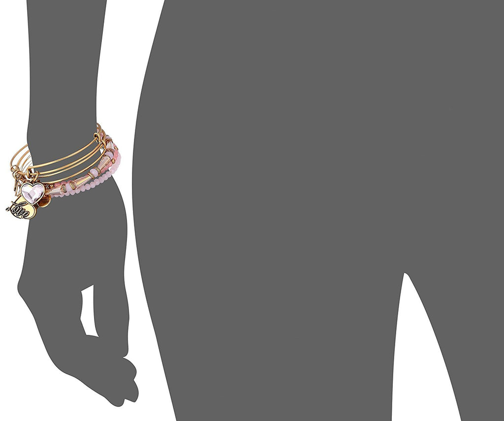 Alex and Ani Womens Love Is In The Air - Alive with Love Set of Five