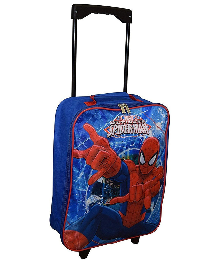 Disney Nickelodeon Marvel Kids Rolling Backpack Luggage Pilot Case