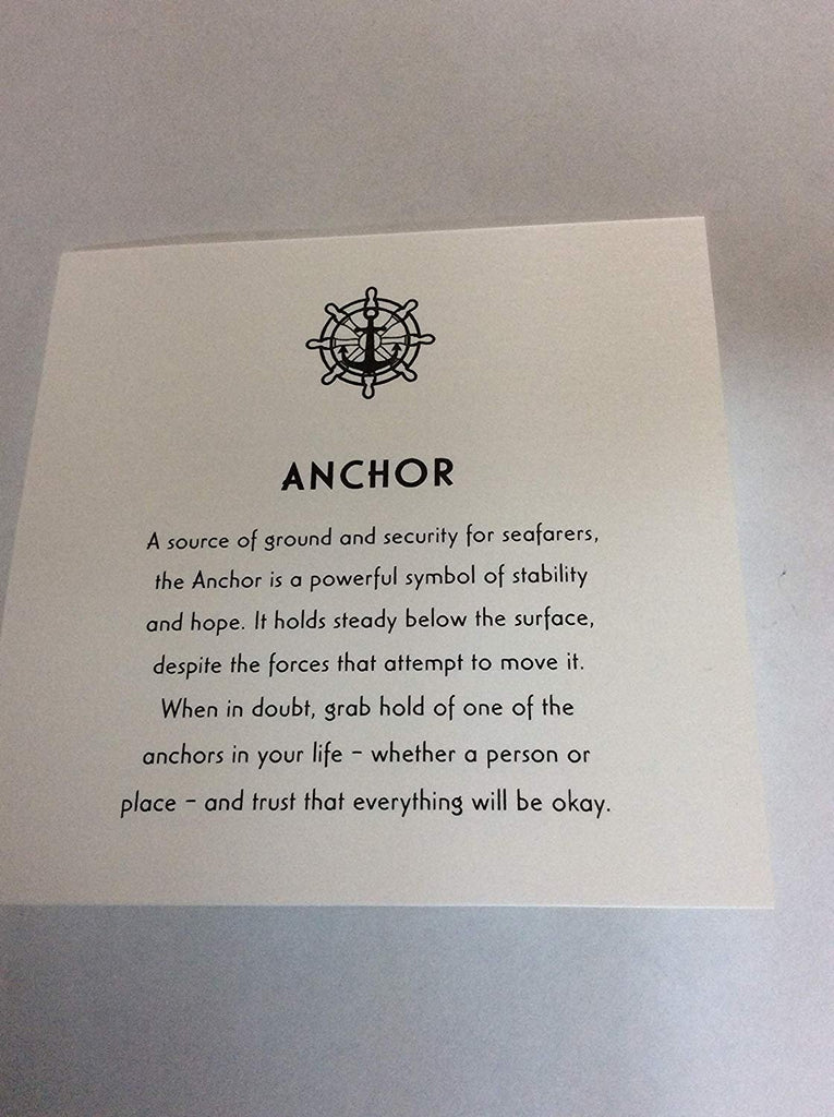 Alex and Ani Color Infusion Anchor VI Rafaelian Silver NWTBC
