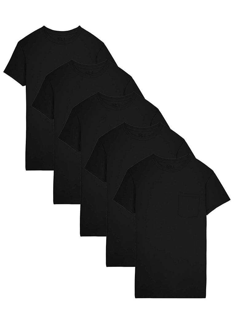 Fruit of the Loom Men's Dual Defense Pocket T Shirts
