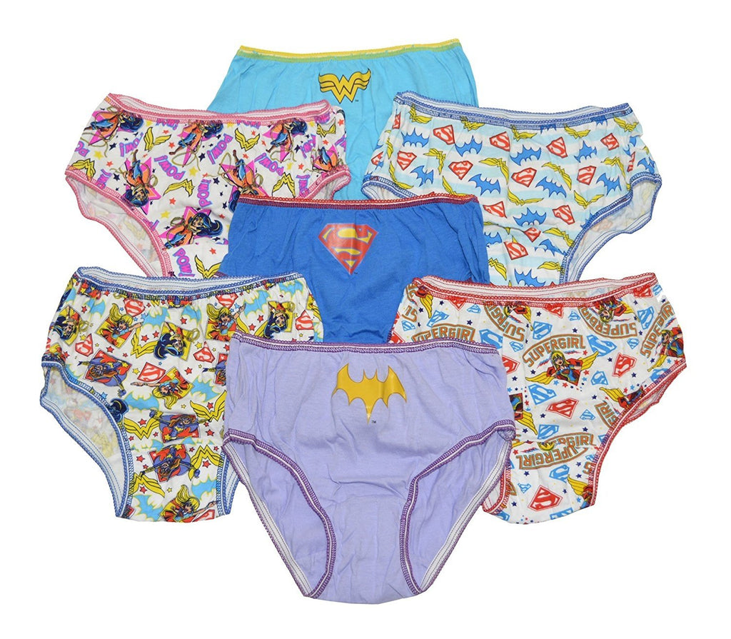 DC Super Hero Girls 7 Pack Panties