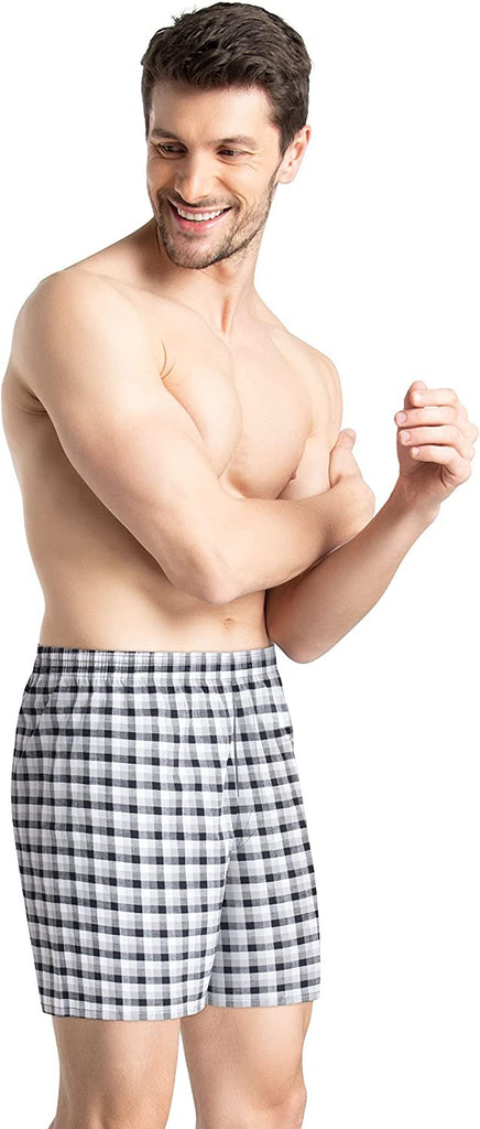 Fruit of the Loom Men's Cotton Stretch Boxer Shorts