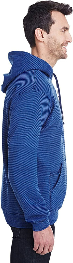 Fruit of the Loom - Sofspun Microstripe Hooded Pullover Sweatshirt - SF77R