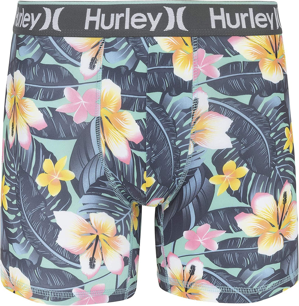 Hurley Men's 3 Pack Regrind Boxer Briefs