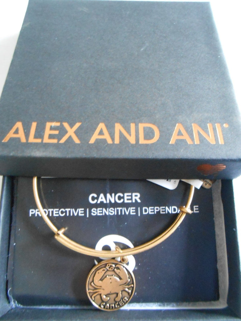Alex and Ani Zodiac II Expandable Wire Bangle Bracelet