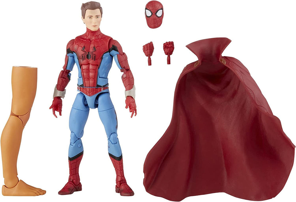 Marvel Legends Series 6-inch Scale Action Figure Toy Zombie Hunter Spidey, Premium Design, 1 Figure, 3 Accessories, and Build-a-Figure Part