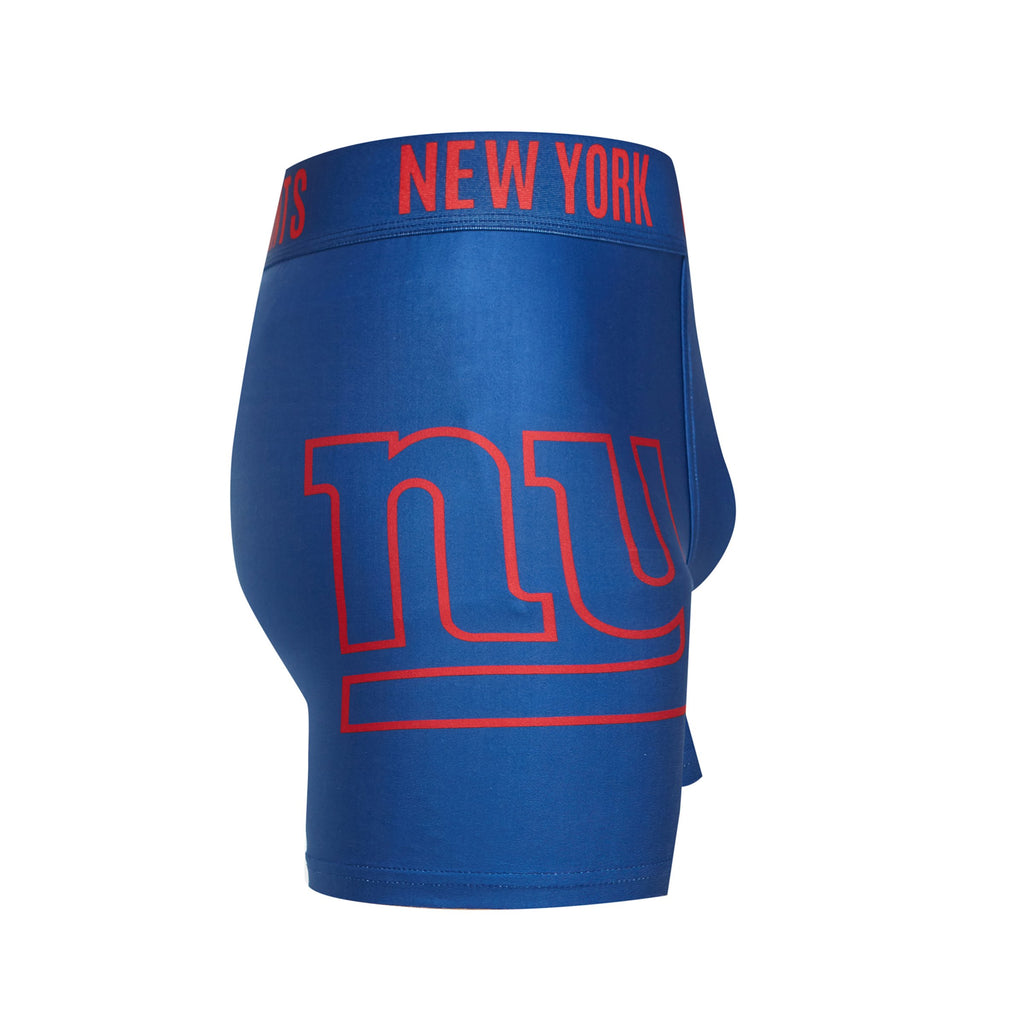 New York Giants Mens Boxer Briefs NFL Performance Active Underwear M-2X