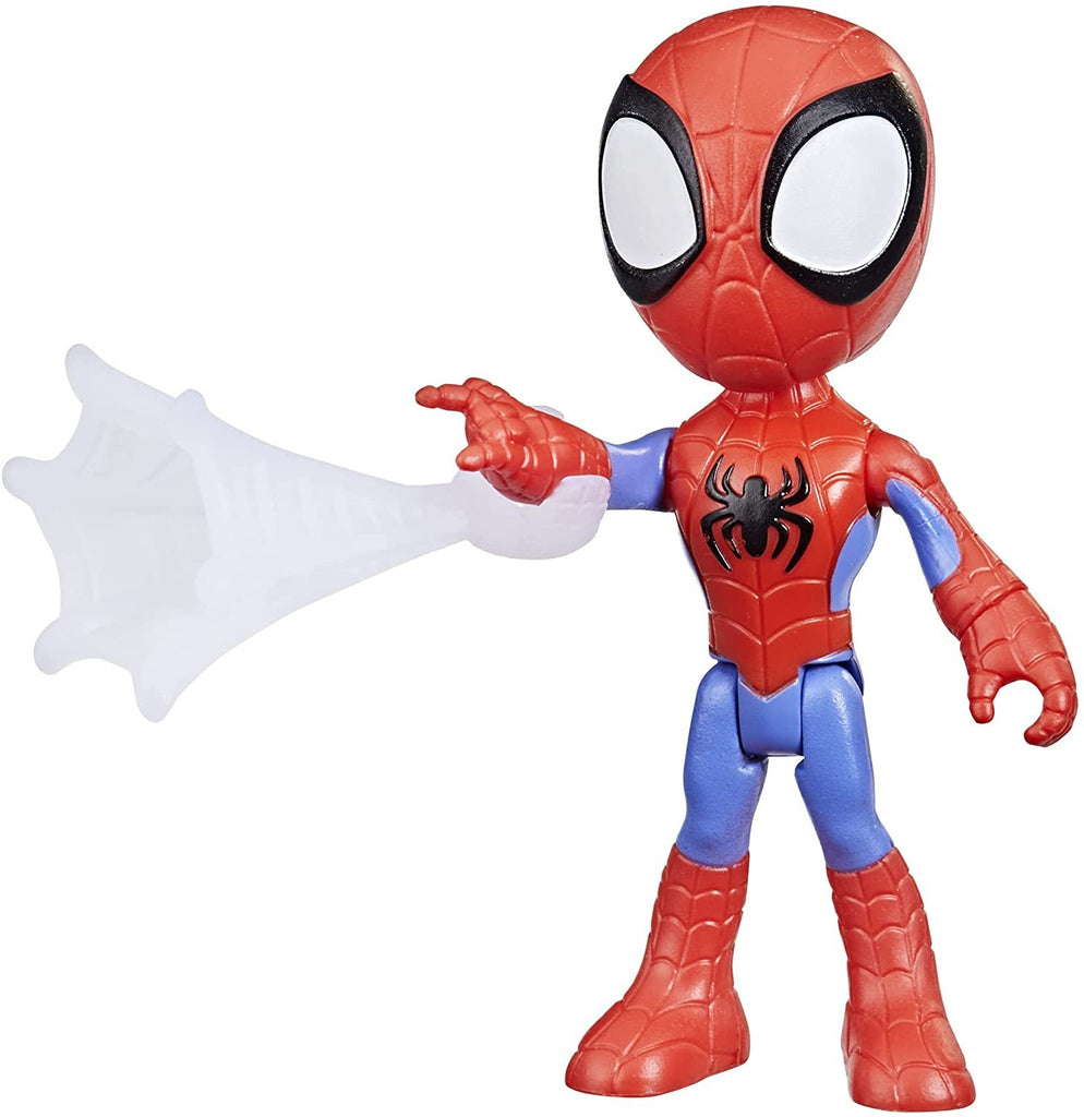 Spidey and His Amazing Friends Marvel Spidey Hero Figure, 4-Inch Scale Action Figure, Includes 1 Accessory, for Kids Ages 3 and Up