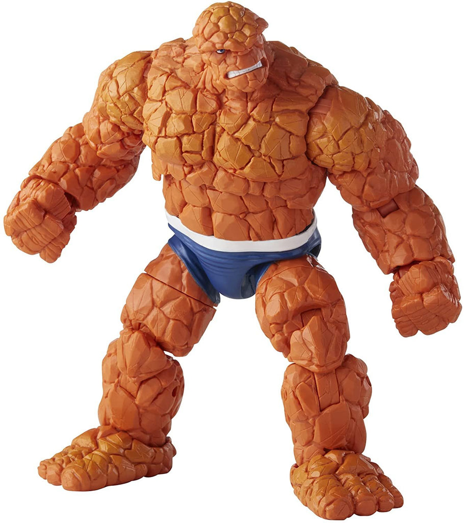 Hasbro Marvel Legends Series Retro Fantastic Four Marvel's Thing 6-inch Action Figure Toy, Includes 3 Accessory