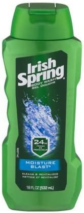 Pack of 10 - Irish Spring Moisture Blast Body Wash, 18 fl oz