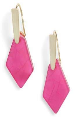 Kendra Scott Gianna Drop Earrings in Azalea Illusion in Gold