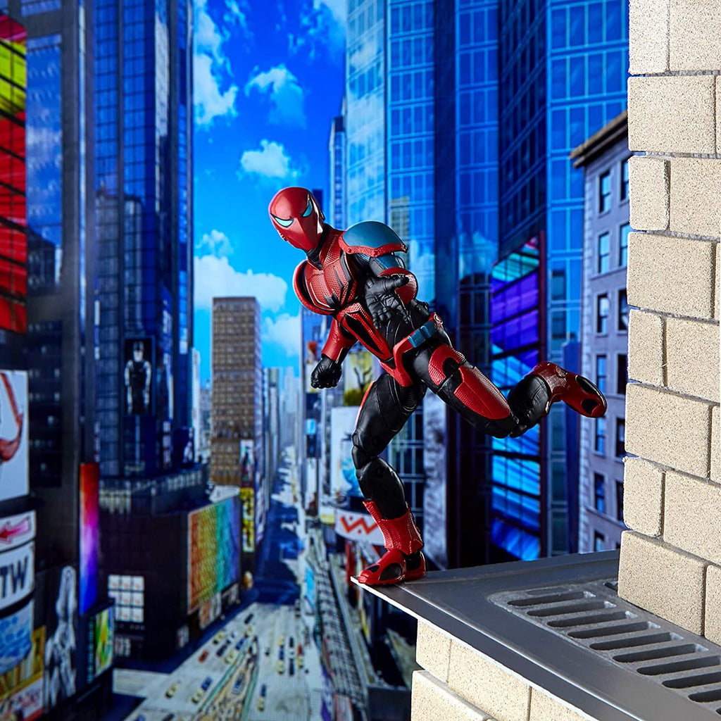 Spider-Man Hasbro Marvel Legends Series 6" Collectible Action Figure Spider-Armor Mk III Toy, with Build-A-Figurepiece & Accessory