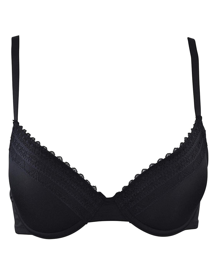 essie Women's Bras Full Coverage Lace 2-Pack Nylon/Spandex Underwire Molded