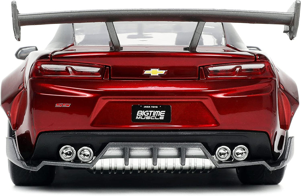 Jada Toys Big Time Muscle 1:24 2016 Chevy Camaro SS Widebody Die-cast Car, Toys for Kids and Adults