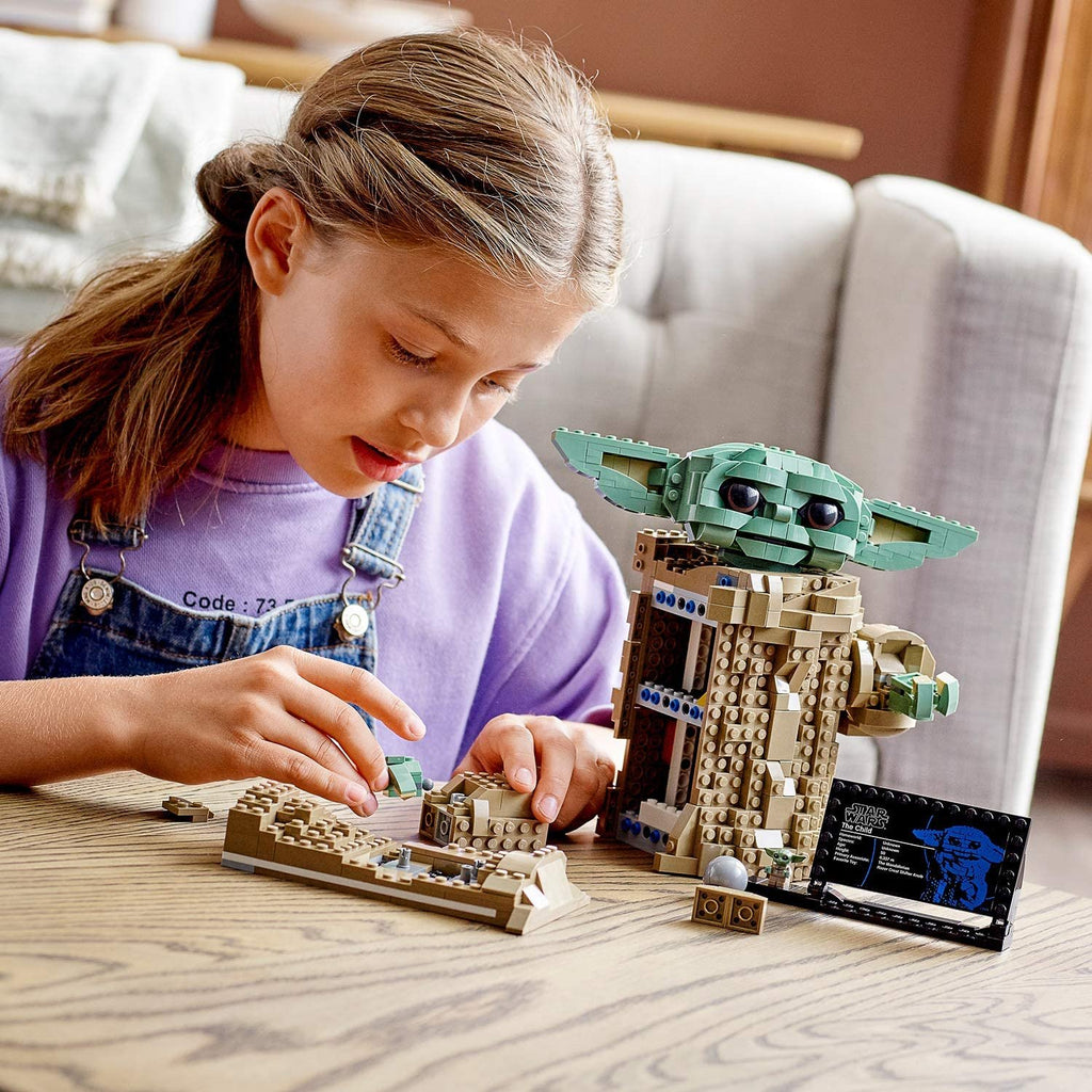 LEGO Star Wars: The Mandalorian The Child 75318 Building Kit; Collectible Buildable Toy Model for Ages 10+, New 2020 (1,073 Pieces)