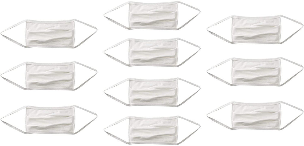 Hanes Face Mask, Pack of 10