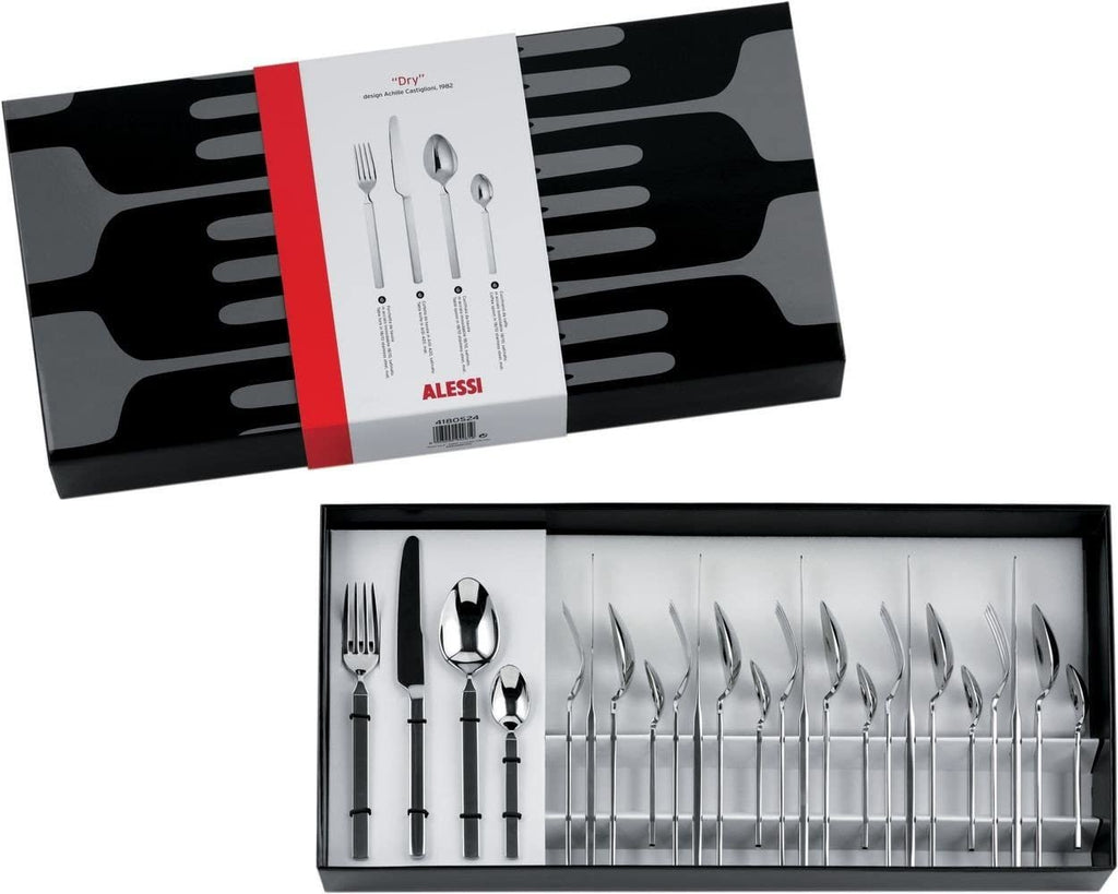 Alessi"Dry" 24-Piece Cutlery Set