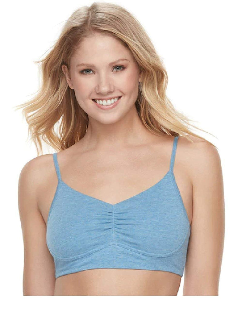 Fruit of The Loom Signature Ladies Ultra Soft Cotton Blend Crop Top Bras