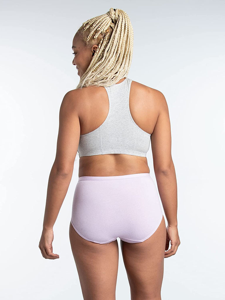 Fruit of the Loom Women's Breathable Underwear, Moisture Wicking Keeps You Cool & Comfortable, Available in Plus Size