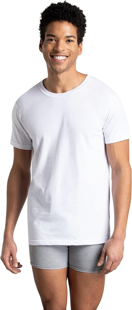 Fruit of the Loom Men's Crafted Comfort Undershirts