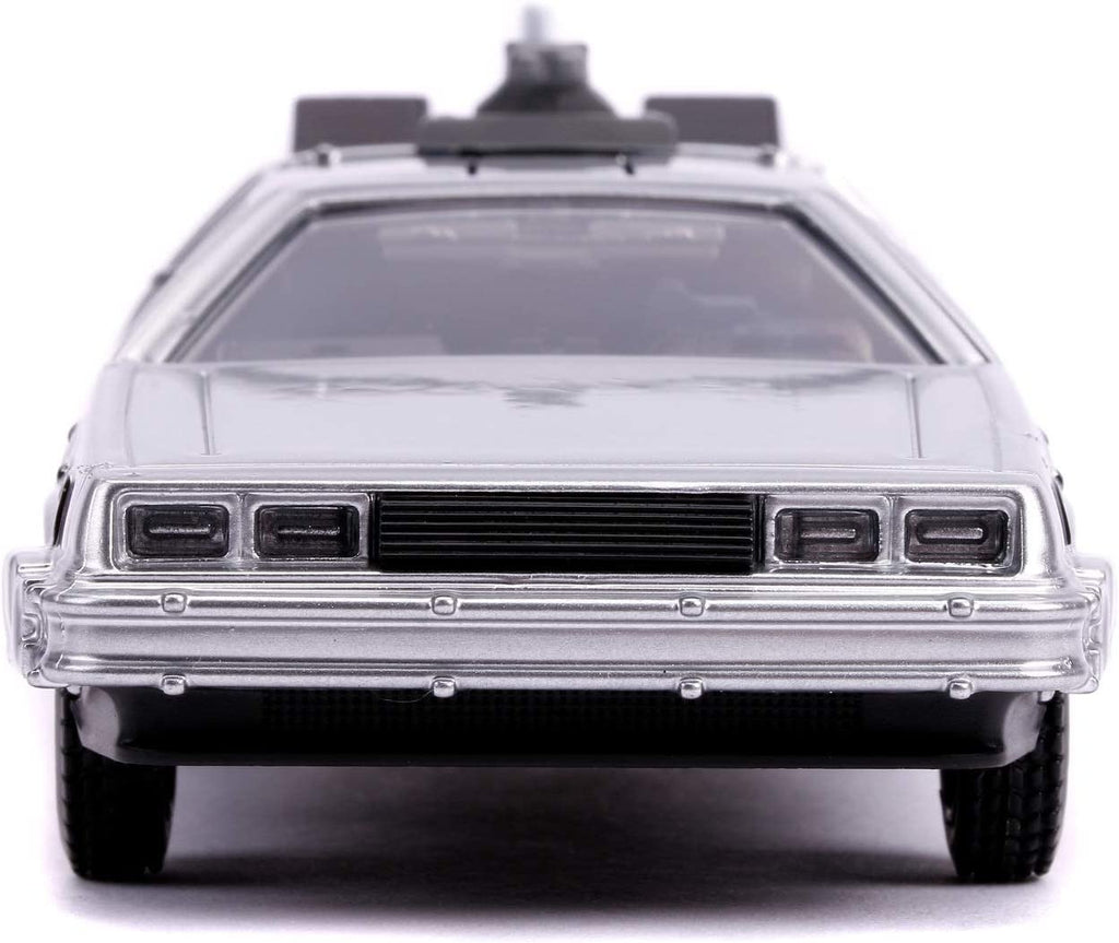Jada Toys Back to The Future Part II 1:32 Time Machine Die-cast Car, Toys for Kids and Adults