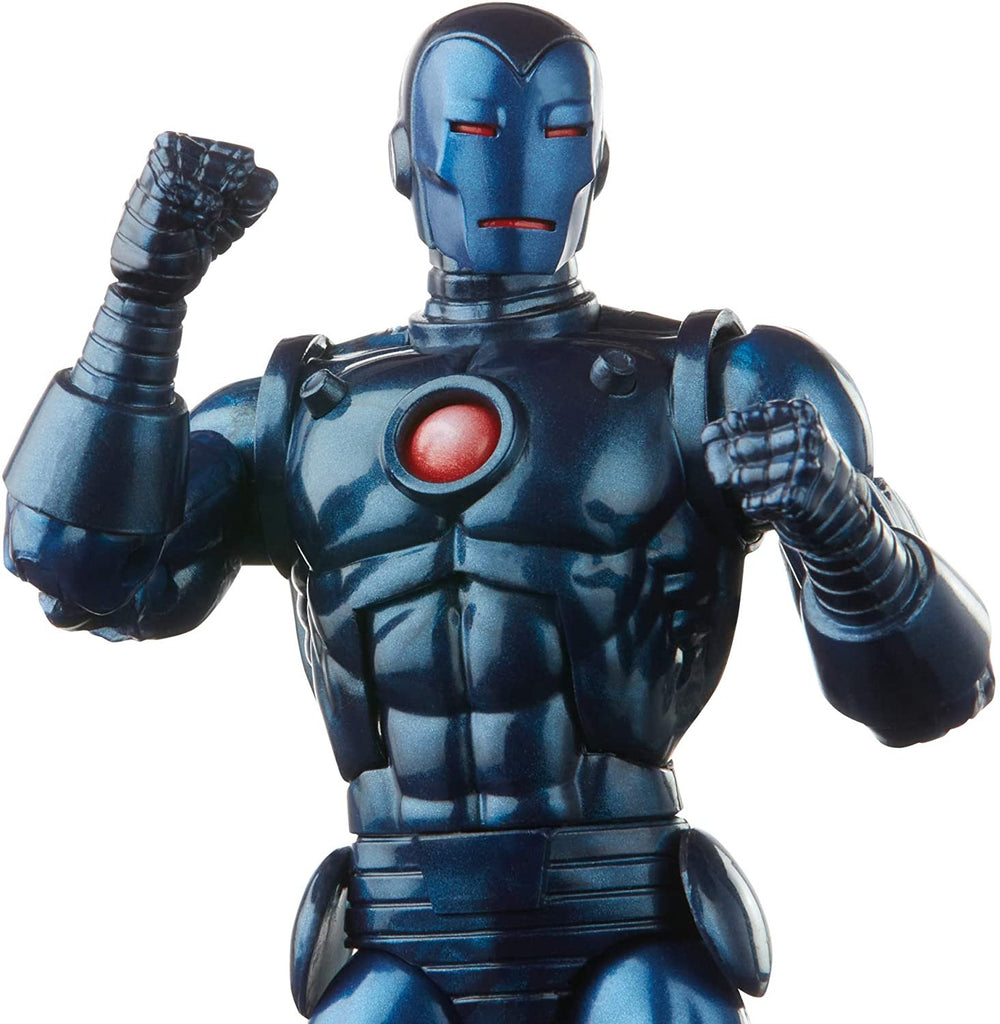 Marvel Hasbro Legends Series 6-inch Stealth Iron Man Action Figure Toy, Includes 5 Accessories and 1 Build-A-Figure Part, Premium Design and Articulation