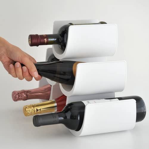 Alessi "Noe" Modular Bottle Holder In Thermoplastic Resin, White