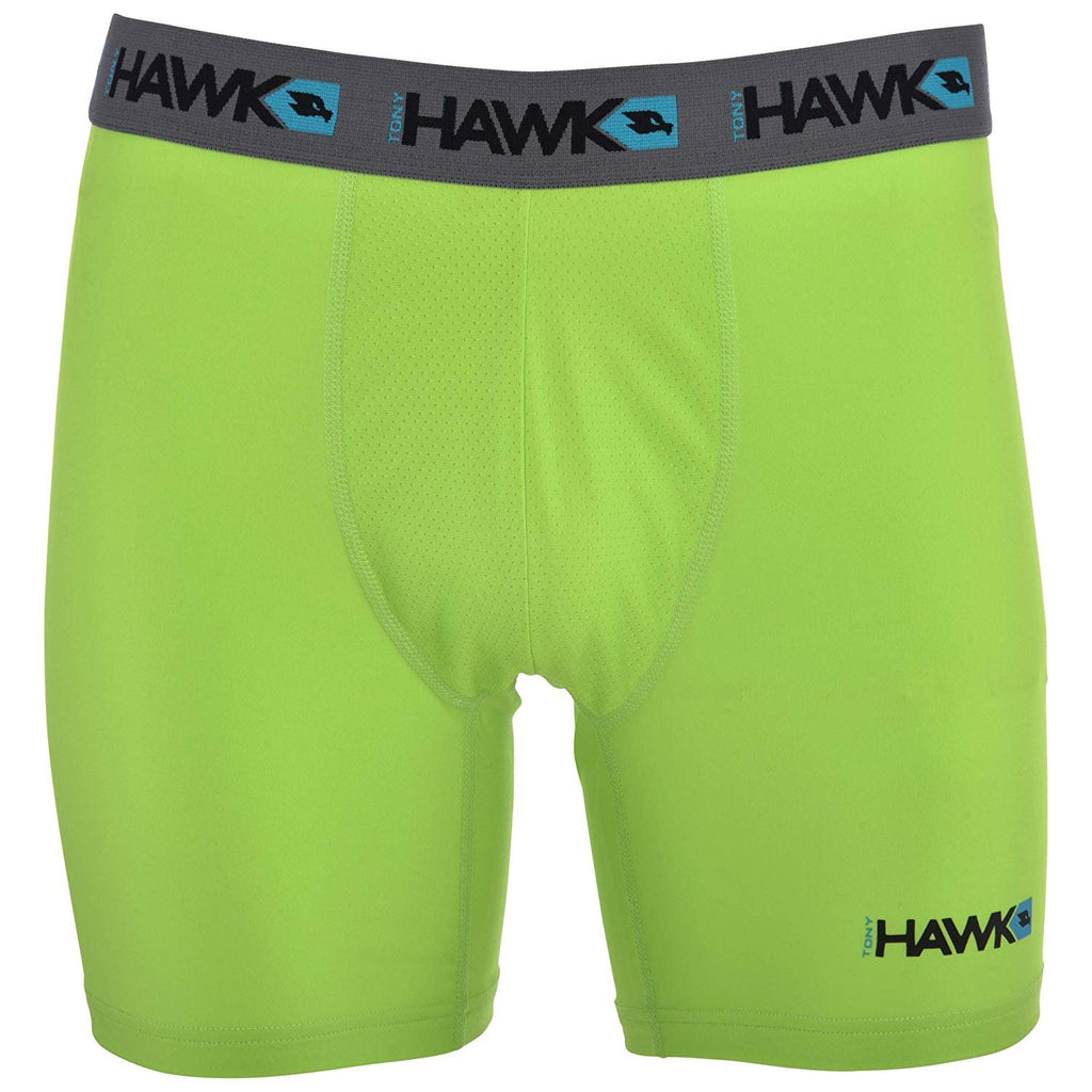 TONY HAWK Mens Performance Underwear - 3-Pack Stretch Performance Boxer Briefs Training Breathable Athletic Fit No Fly