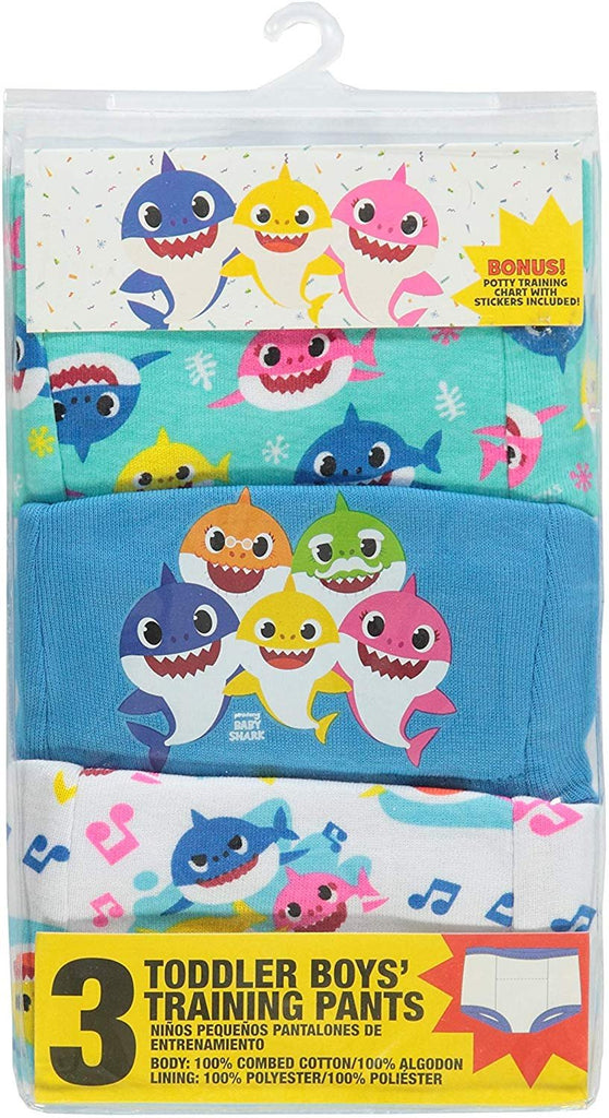 TEN28 by Handcraft Boys' Toddler Baby Shark Potty Training Pants