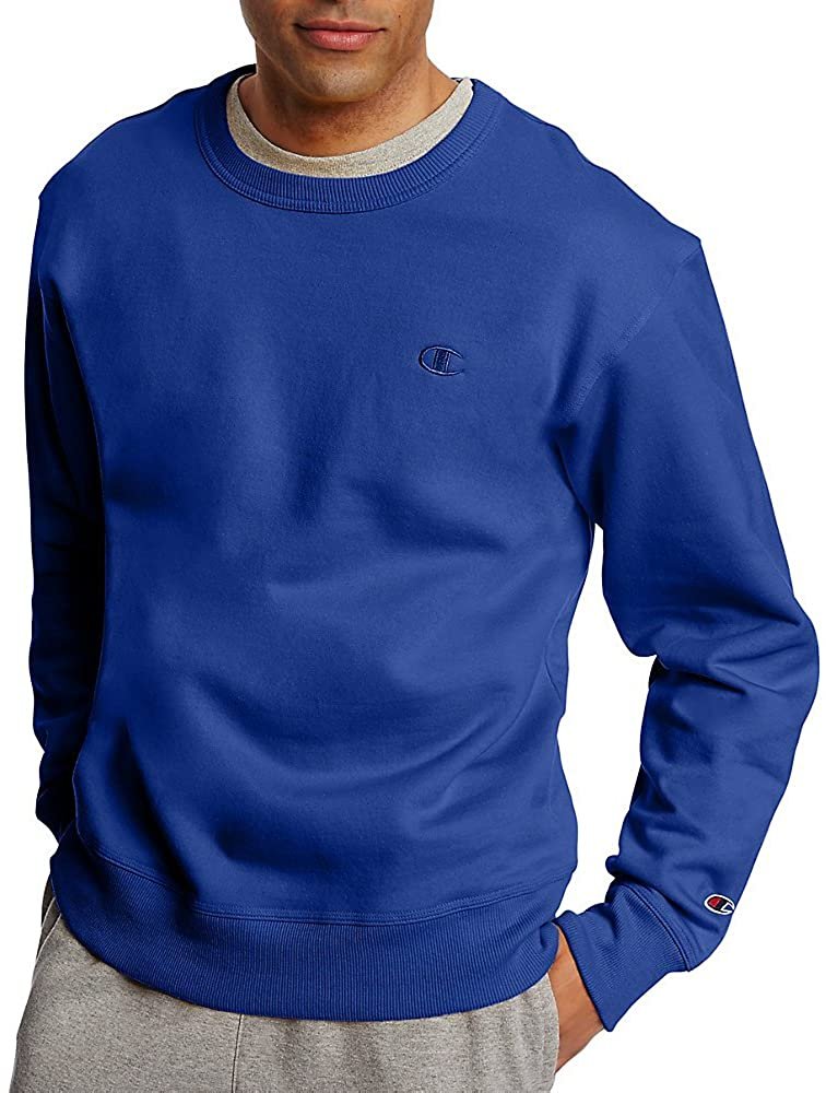 Champion Men's Powerblend Sweats Pullover Crew