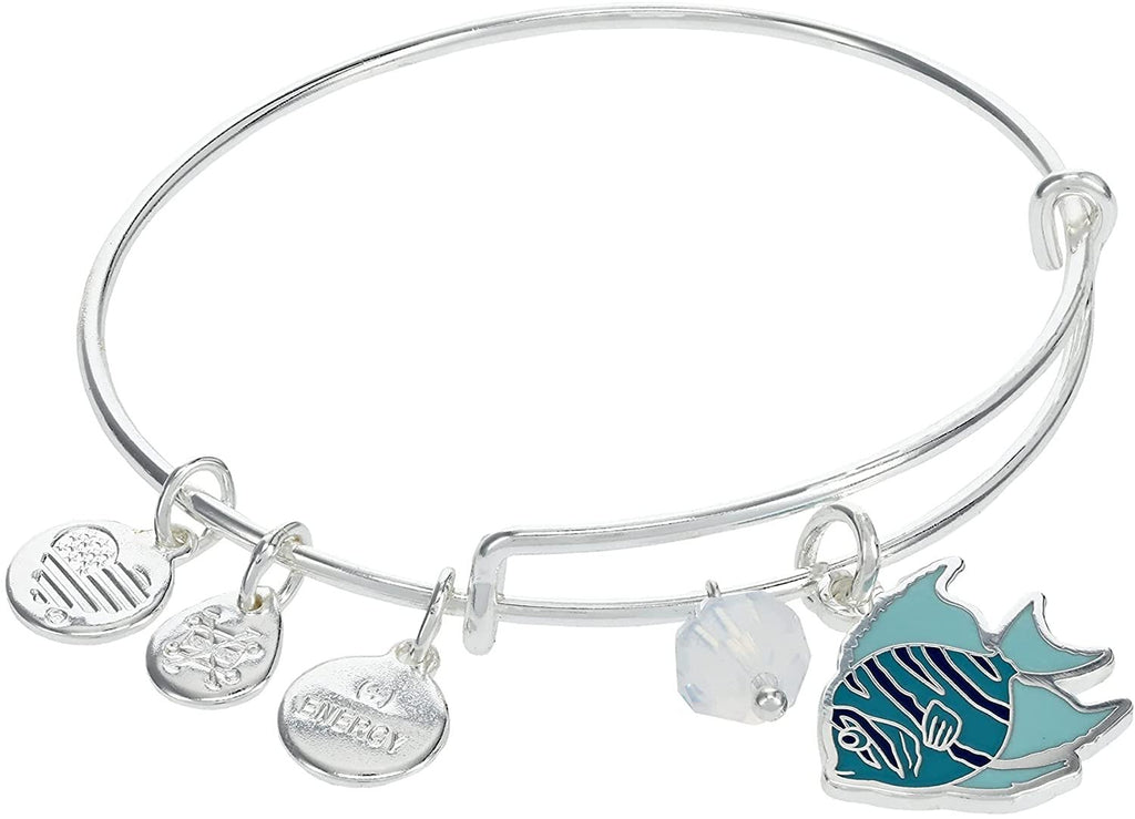 Alex and Ani Tropical Fish Duo Charm Bracelet