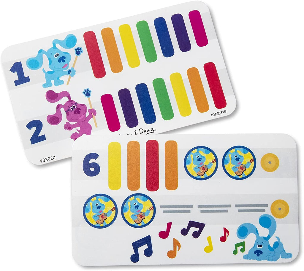 Melissa & Doug Blue's Clues & You! Wooden Music Maker Board (5 Instruments)